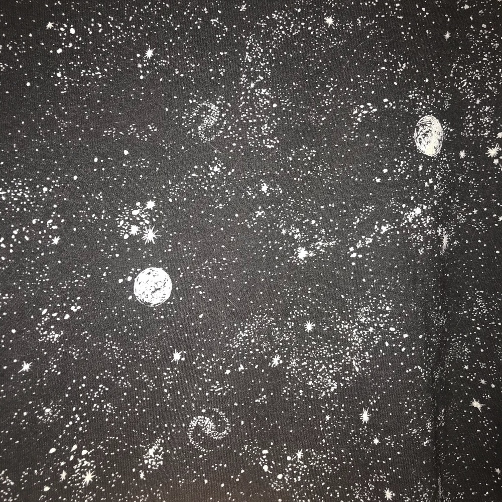 Galaxy/star black sweatshirt